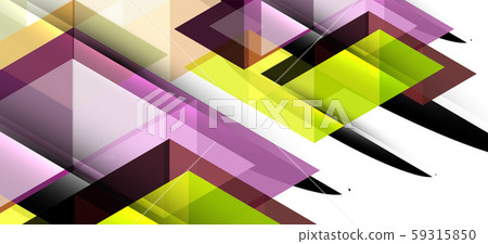 Abstract triangle pattern, colorful backdrop. Presentation template. Modern textured shape. Trendy 59315850