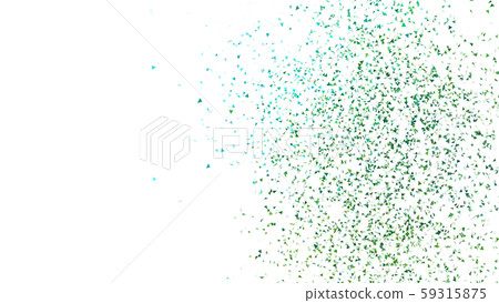 Confetti of CG Particle Triangle Confetti of CG Particle Triangle 59315875