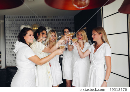 Beautiful and positive bide mades having fun on Beautiful and positive bide mades having fun on 59318576