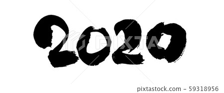 2020 brush character 2020 brush character 59318956