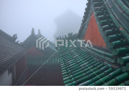 Beautiful architecture roof Chinese temple in Beautiful architecture roof Chinese temple in 59319971