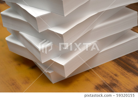 Bunch of white paper 59320155