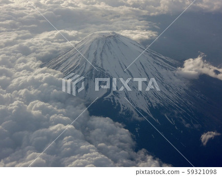 Fuji 2 from the sky Fuji 2 from the sky 59321098