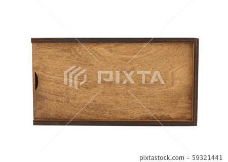 Box of handmade wood on a white background Box of handmade wood on a white background 59321441