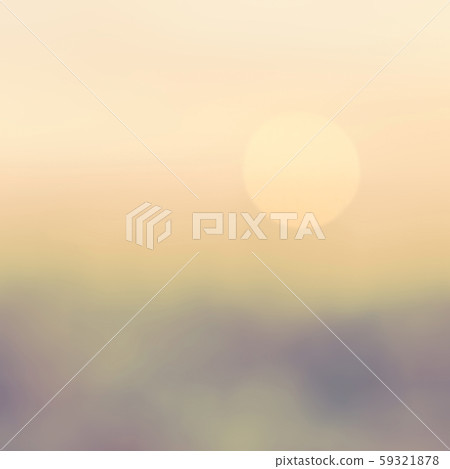 Blur background last light evening with sunset landscape utopia of Bangkok night life with bokeh in vintage color 59321878