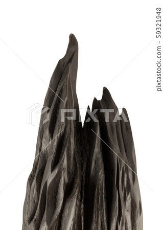 Product from the roots of oak in white background. 59321948