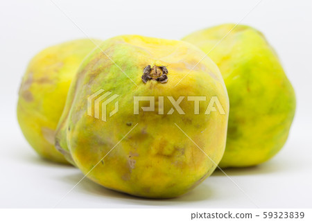 Fruit of the Eugenia stipitata called Araza and typical from the Amazon region in South America Fruit of the Eugenia stipitata called Araza and typical from the Amazon region in South America 59323839
