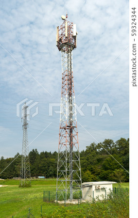 5G antenna for high speed internet distribution. 59324344