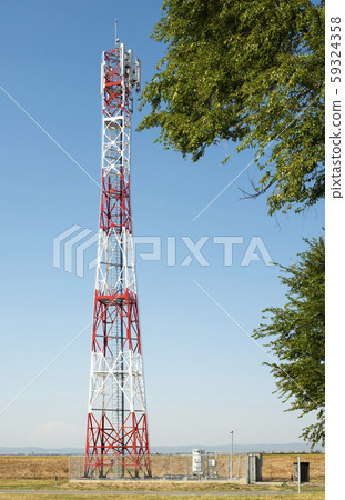 5G antenna for high speed internet distribution. 59324358