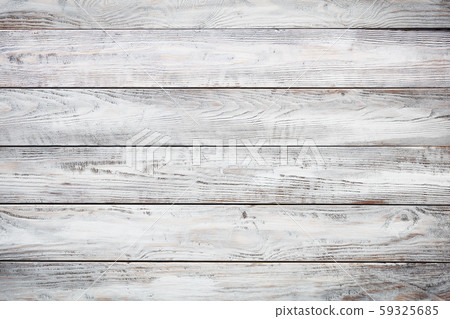 Gray wooden background with old painted boards 59325685