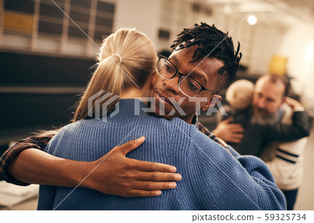 Young couple embracing each other 59325734