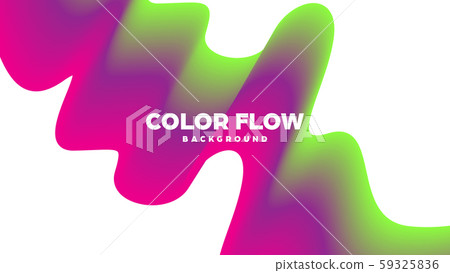 Abstract trendy geometric background with liquid gradient. Colorful dynamic curve wave. Modern Abstract trendy geometric background with liquid gradient. Colorful dynamic curve wave. Modern 59325836
