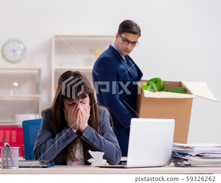 Person being fired from his work Person being fired from his work 59326262