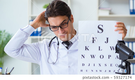 The eye doctor in medical concept The eye doctor in medical concept 59327174