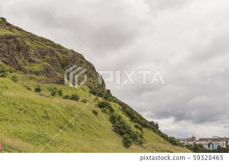View of Arthur's Seat in Holyrood Park in Edinburgh, Scotland View of Arthur's Seat in Holyrood Park in Edinburgh, Scotland 59328465