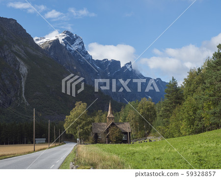 Kors Church, old wooden parish church in Rauma in 59328857