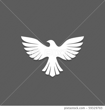 Dove, a symbol of peace and purity. The biblical symbol of the Holy Spirit. Dove, a symbol of peace and purity. The biblical symbol of the Holy Spirit. 59329783