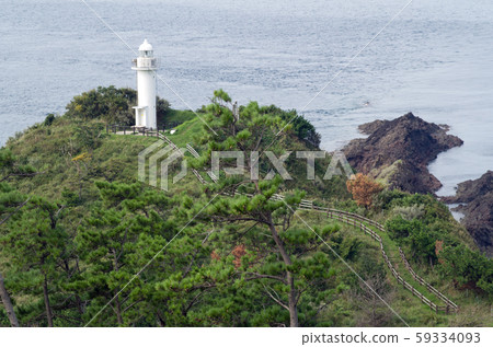 沖繩島後的納庫角燈塔 沖繩島後的納庫角燈塔 59334093