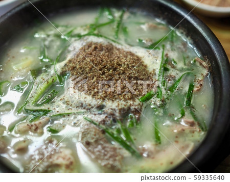 Korean traditional food Sundaegukbap Korean traditional food Sundaegukbap 59335640