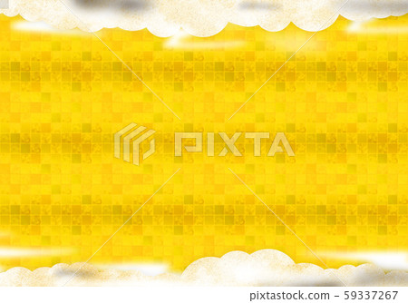 Background: checkered pattern simple gold gold cloud cloud cloudy 59337267