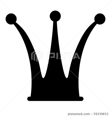 Crown Icon Royal, luxury symbol King, Queen.... - Stock Illustration ...
