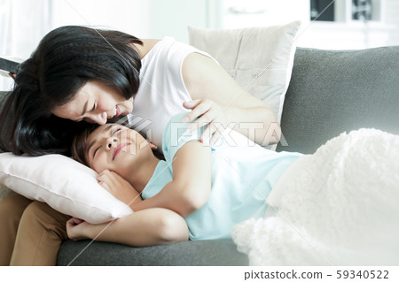 Family lifestyle mother and daughter Family lifestyle mother and daughter 59340522