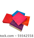 Close up Colorful shopping bag 59342558
