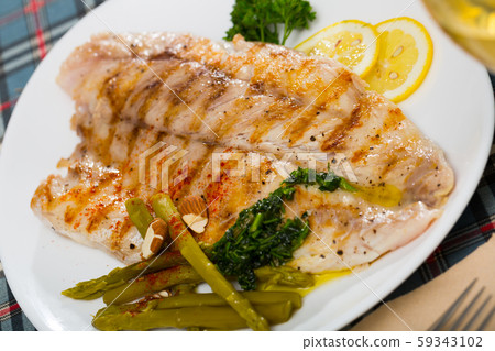 Grilled perch Grilled perch 59343102