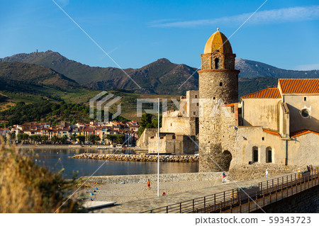 Collioure village, France 59343723