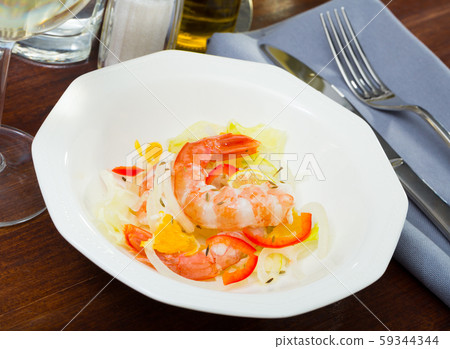 Seafood ceviche with shrimps 59344344