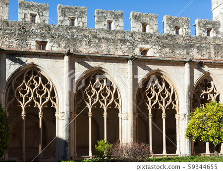 The Monastery of Santa Maria de Santes Creus (Aiguamurcia). Catalonia, Spain 59344655
