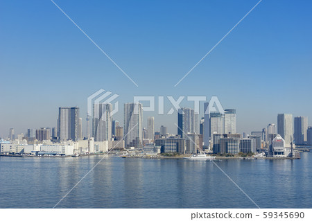 Tokyo Harumi Wharf scenery 59345690