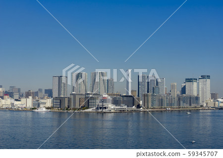 Tokyo Harumi Wharf scenery 59345707