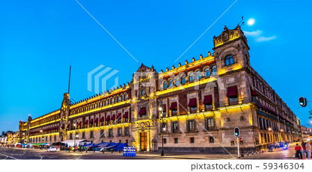 The National Palace in Mexico City 59346304