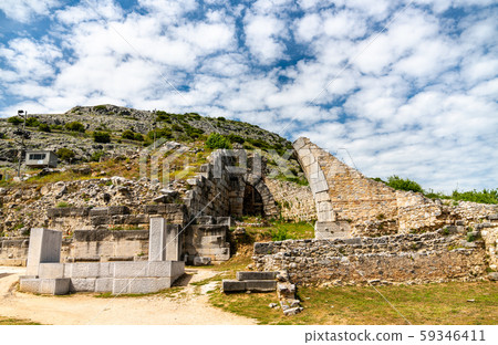 Ancient Theatre of Philippi in Greece Ancient Theatre of Philippi in Greece 59346411