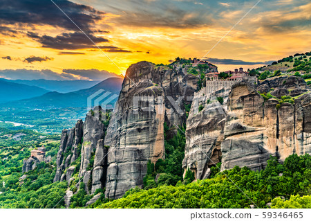 Monasteries of Varlaam, Saint Nicholas Anapafsas and Transfiguration of Christ at Meteora in Greece Monasteries of Varlaam, Saint Nicholas Anapafsas and Transfiguration of Christ at Meteora in Greece 59346465