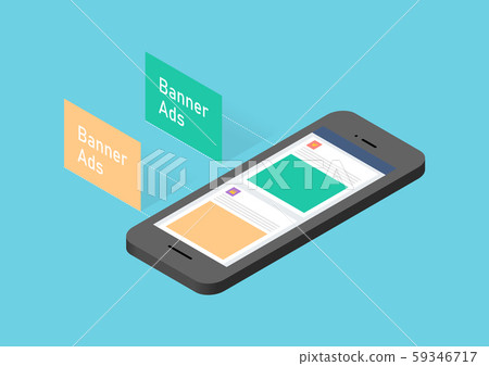 Banner advertising image material 59346717