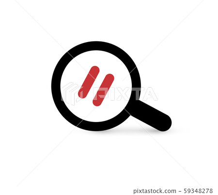 Search icon, SEO of big data symbol, web navigation sign, line style simple magnifier graphic Search icon, SEO of big data symbol, web navigation sign, line style simple magnifier graphic 59348278