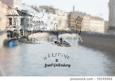Saint Petersburg Street and Landscape Sketches Saint Petersburg Street and Landscape Sketches 59349968