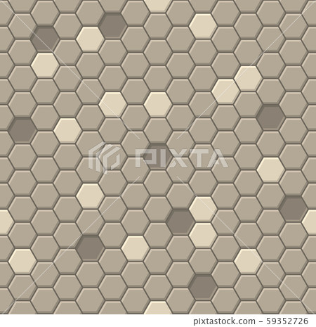 Honeycomb Hexagon Seamless Pattern for Backgrounds. Vector Honeycomb Hexagon Seamless Pattern for Backgrounds. Vector 59352726