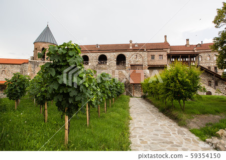 Famous Alaverdi Monastery in Kakheti, Georgia 59354150
