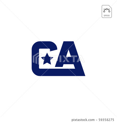 initial AC, CA, A, C Logo template initial AC, CA, A, C Logo template 59358275