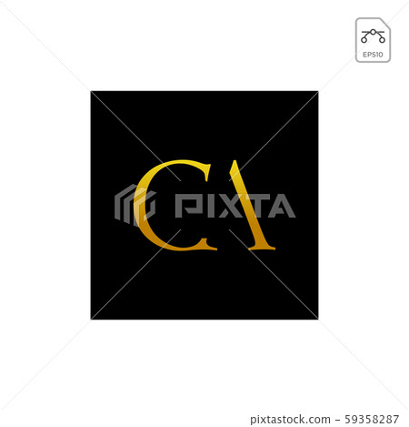 initial AC, CA, A, C Logo template initial AC, CA, A, C Logo template 59358287