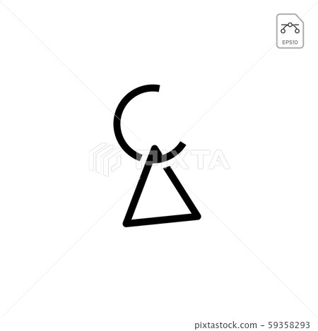 initial AC, CA, A, C Logo template initial AC, CA, A, C Logo template 59358293
