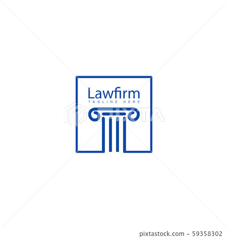 pilar lawfirm logo with gold luxury vector icon pilar lawfirm logo with gold luxury vector icon 59358302