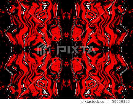 Inferno red and black pattern. Symmetrical abstract comic background. Inferno red and black pattern. Symmetrical abstract comic background. 59359393