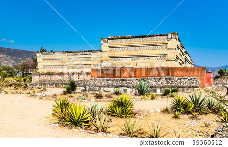 Mitla Archaeological Site in Oaxaca, Mexico 59360512