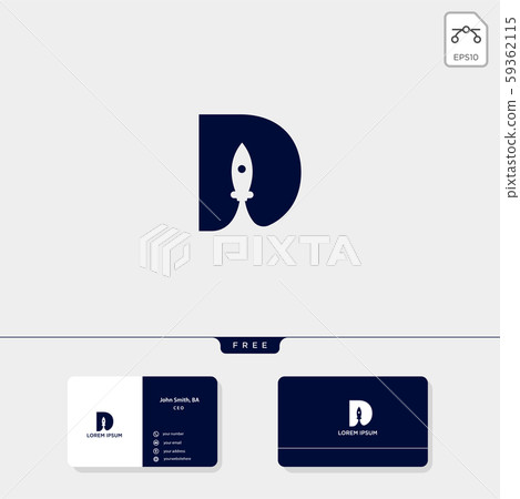 initial D logo template for technology, business initial D logo template for technology, business 59362115