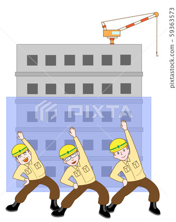Exercises for new building workers 59363573