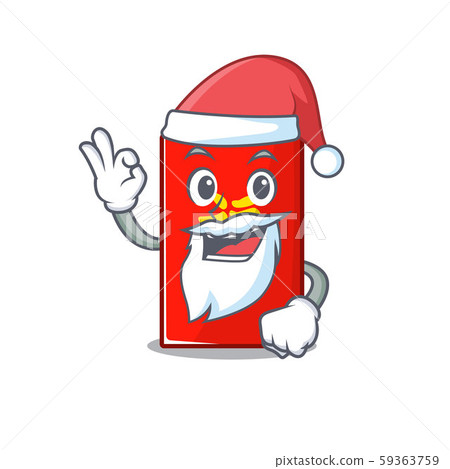 red envelope cartoon in santa claus the mascot red envelope cartoon in santa claus the mascot 59363759